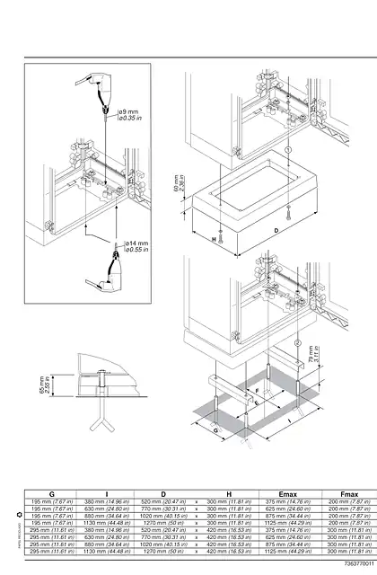 schneider施耐德PanelSeT PLA - Polyester plinth for vers.PLA - Instruction sheet